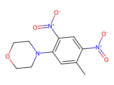 4-(5-Methyl-2,4-dinitrophenyl)morpholine structure
