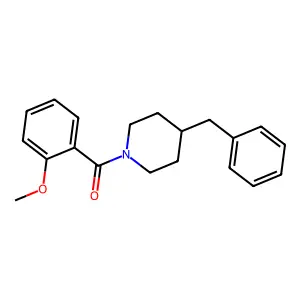 2-Methoxyphenyl 4-benzylpiperidyl ketone structure