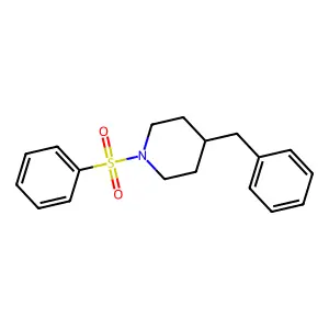 1-(Benzenesulfonyl)-4-benzylpiperidine structure