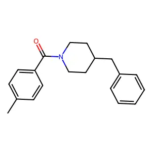 N-(4-Methylbenzoyl)-4-benzylpiperidine structure