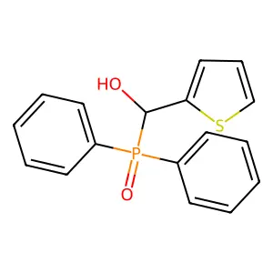 (Diphenylphosphoryl)(2-thienyl)methanol structure