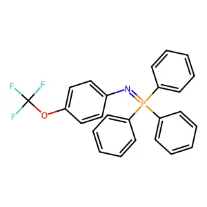 4-(Trifluoromethoxy)-N-(triphenylphosphoranylidene)benzenamine structure