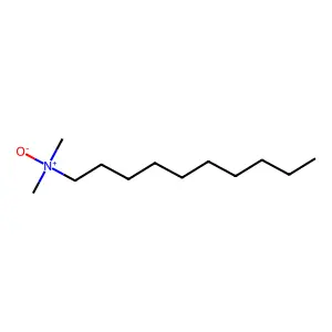 癸基二甲基氧化胺 structure