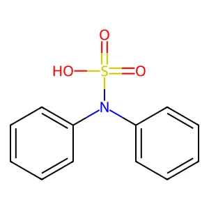 二苯氨基磺酸 structure