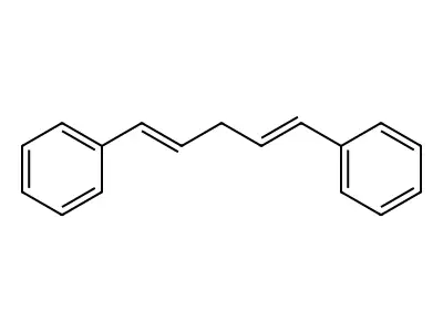 1,5-Diphenyl-1,4-pentadiene structure