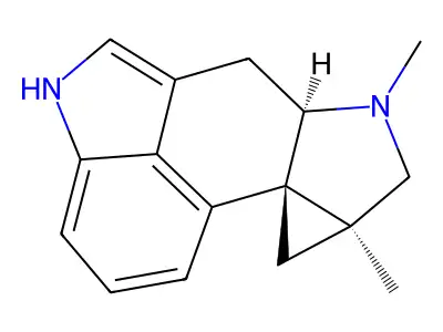 Cycloclavin structure