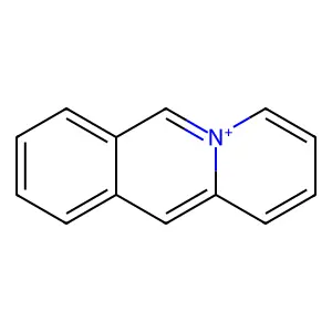 4,5-Didehydro-4H-benzo[b]quinolizine-5-ium structure