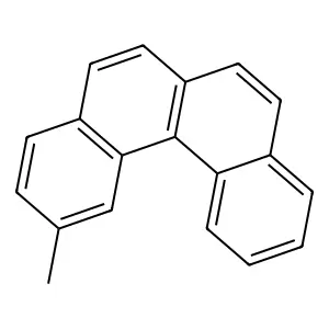 2-Methylbenzo(C)phenanthrene structure