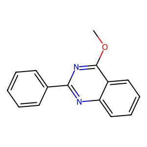 4-Methoxy-2-phenylquinazoline structure