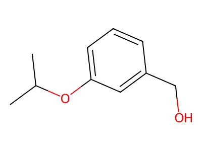 (3-Isopropoxyphenyl)methanol structure