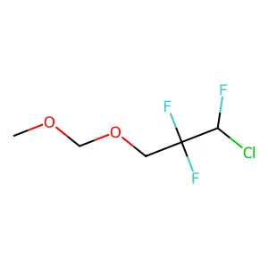1-Chloro-1,2,2-trifluoro-3-(methoxymethoxy)propane structure
