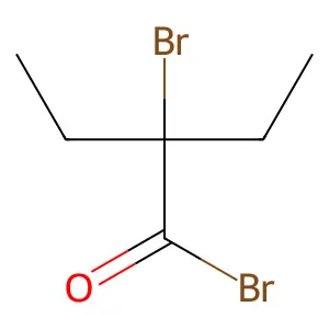2-溴-2-乙基丁酰溴 structure
