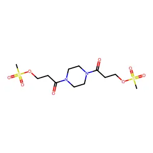 Piposulfan structure