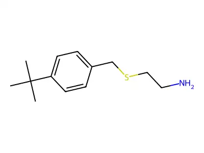 2-(4-tert-Butylbenzylthio)ethylamine structure