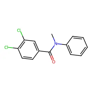 3,4-dichloro-N-methyl-N-phenylbenzamide structure