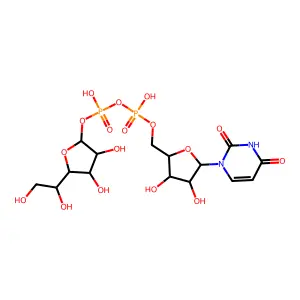 UDP-alpha-D-galactofuranose structure