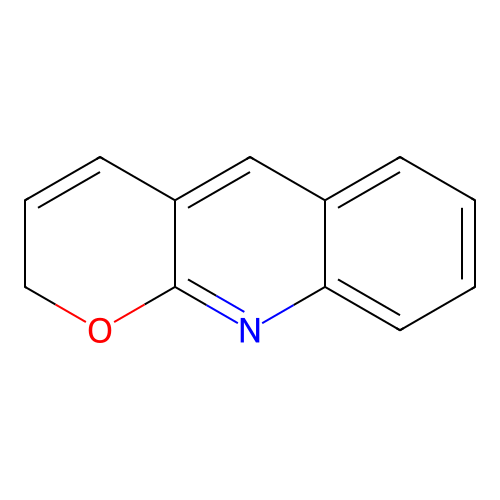 Pyrano[2,3-b]quinoline structure