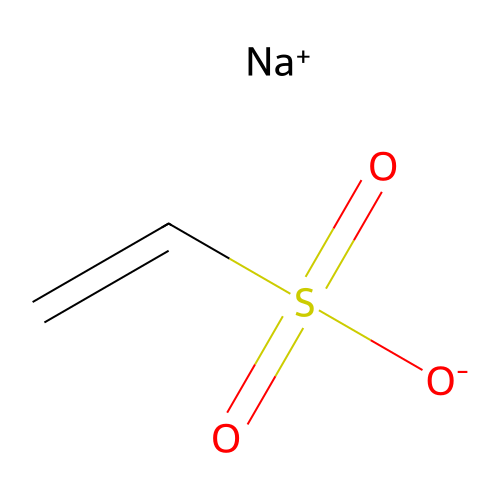 Sodium vinylsulfonate structure
