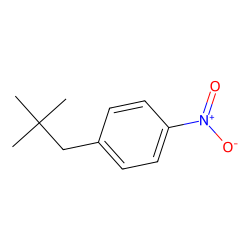 1-(2,2-Dimethylpropyl)-4-nitrobenzene structure