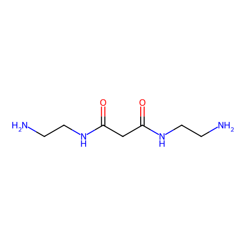 Propanediamide, N,N'-bis(2-aminoethyl)- structure