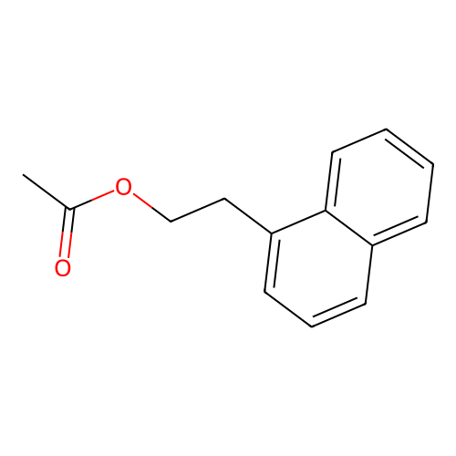 1-Naphthaleneethanol, acetate structure