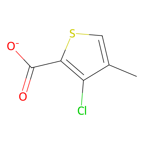3-Chloro-4-methylthiophene-2-carboxylate structure