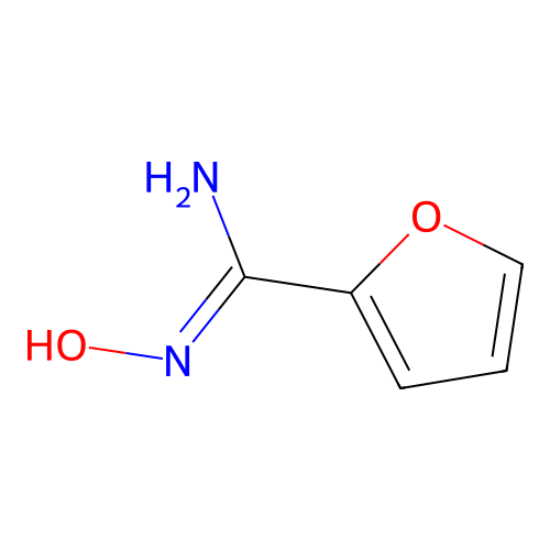 2-Furancarboximidamide, N-hydroxy- structure
