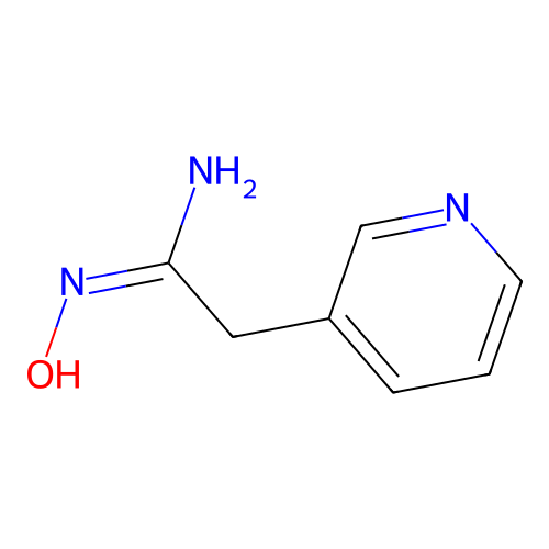 (1Z)-N'-hydroxy-2-(3-pyridinyl)ethanimidamide structure