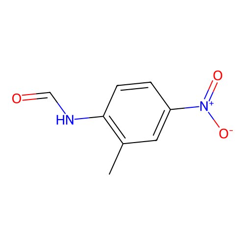 2-Methyl-4-nitrophenylformamide structure