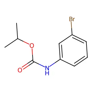 propan-2-yl N-(3-bromophenyl)carbamate structure