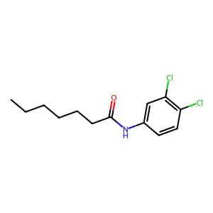 3',4'-Dichloroenanthoanilide structure