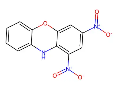 1,3-Dinitro-10H-phenoxazine structure