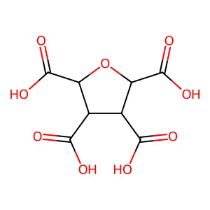 Tetrahydrofuran-2,3,4,5-tetracarboxylic acid, mixed isomers structure