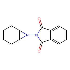 7-Phthalimido-7-azabicyclo[4.1.0]heptane structure