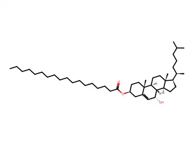 7-Hydroxycholesterol-3-stearate structure