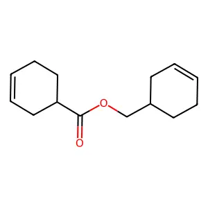 3-Cyclohexenylmethyl 3-cyclohexenecarboxylate structure