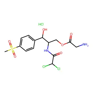 Thiamphenicol Impurity 5 HCl structure
