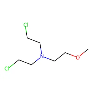 2,2'-二氯-2'-甲氧基三乙胺 structure