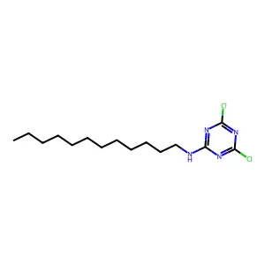 4,6-二氯-N-十二烷基-1,3,5-三嗪-2-胺 structure