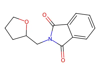 2-(Oxolan-2-ylmethyl)isoindole-1,3-dione structure