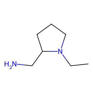 N-乙基-2-氨甲基吡咯烷 structure