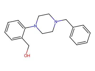 [2-(4-Benzylpiperazin-1-yl)phenyl]methanol structure