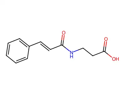 3-Cinnamamidopropanoic acid structure