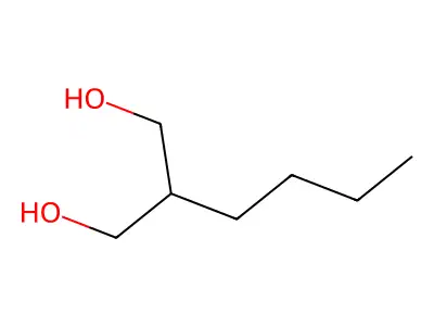 2-n-Butylpropane-1,3-diol structure