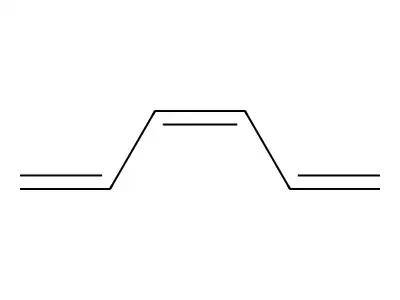 1,3,5-Hexatriene, (3Z)- structure