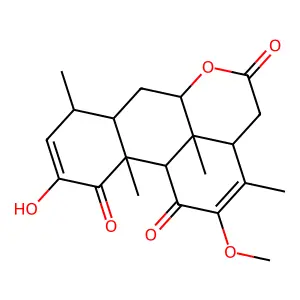 2-Desmethylquassin structure