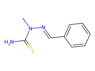 Benzaldehyde-2-methyl-thiosemicarbazone structure