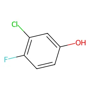 3-Chloro-4-fluorophenol structure