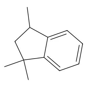 2,3-Dihydro-1,1,3-trimethyl-1H-indene structure
