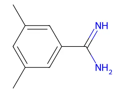 3,5-Dimethylbenzenecarboximidamide structure